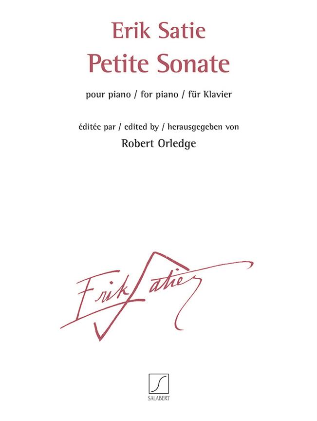 Satie: Petite Sonate for Piano published by Salabert